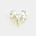 1 pcs Diamant  (Natuurlijk gekleurd)  - 0.52 ct - Hart -, Nieuw