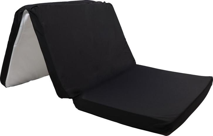 MamaLoes Mara Zwart 60x120 cm Opvouwbaar Matras in Tas, Kinderen en Baby's, Babywiegjes en Ledikanten, Nieuw, Verzenden