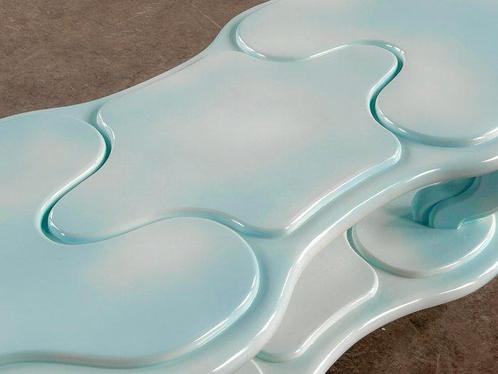 Chai Dienn - Salontafel - Multiplex, Vurenhout, Antiek en Kunst, Kunst | Designobjecten