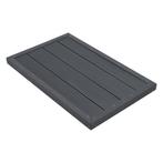 [en.casa] Vloerelement Nürtingen HKC voor zonnedouche 101x63, Tuin en Terras, Schuttingen, Nieuw, Verzenden