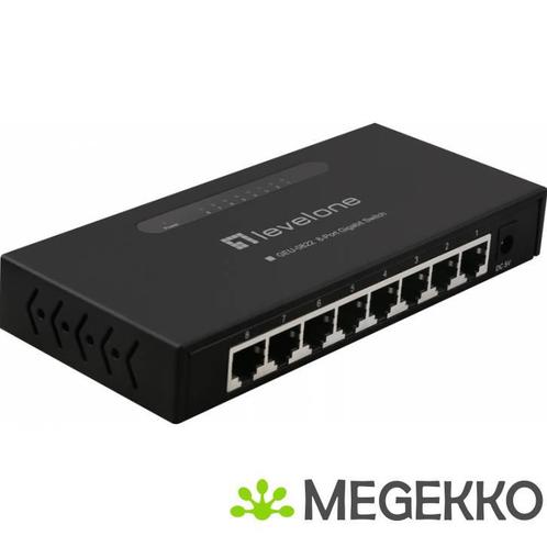 LevelOne GEU-0822 netwerk-switch Unmanaged Gigabit Ethernet, Computers en Software, Netwerk switches, Nieuw, Verzenden