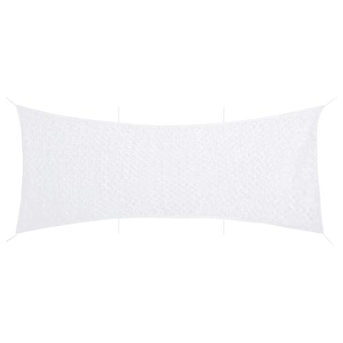 vidaXL Camouflagenet met opbergzak 627x290 cm wit, Sport en Fitness, Schietsport-accessoires, Nieuw, Verzenden