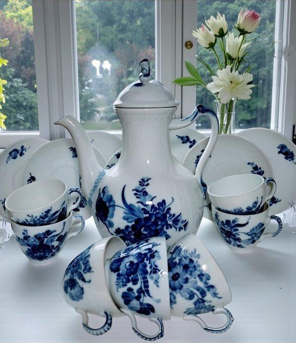 Royal Copenhagen - Koffie- en theeservies (15) -, Antiek en Kunst, Antiek | Meubels | Tafels