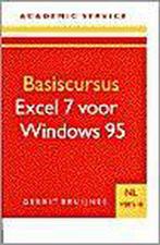 9789039503423 BASISCURSUS EXCEL 7 VOOR WINDOWS 95 NL, Boeken, Studieboeken en Cursussen, Zo goed als nieuw, Verzenden, Gerrit Bruijnes