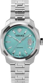 Versace VEAG00524 Dylos automatisch horloge 42 mm, Overige merken, Staal, Staal, Verzenden