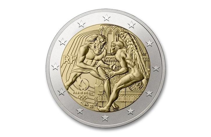 Coincard set 5x 2 euro Olympische Spelen 2024 - Frankrijk, Postzegels en Munten, Munten | Europa | Euromunten, Verzenden