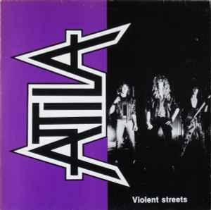 LP gebruikt - Attila - Violent Streets, Cd's en Dvd's, Vinyl | Hardrock en Metal, Zo goed als nieuw, Verzenden