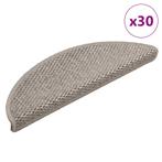vidaXL Trapmatten zelfklevend 30 st sisal-look 56x17x3cm, Verzenden, Nieuw