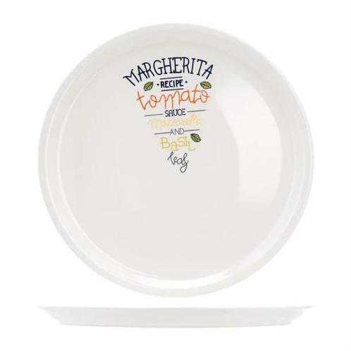 Pizzabord | Gedecoreerd  | 30cm |  Margarita, Zakelijke goederen, Horeca | Overige, Verzenden