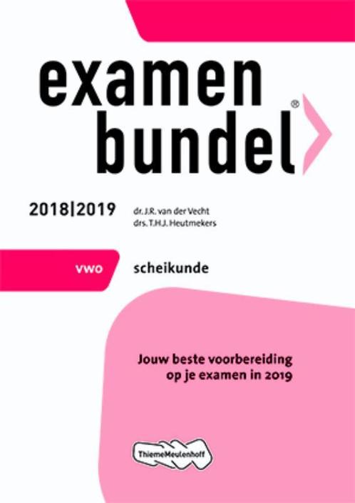 Examenbundel 2018 2019 vwo scheikunde 9789006429169, Boeken, Techniek, Zo goed als nieuw, Verzenden
