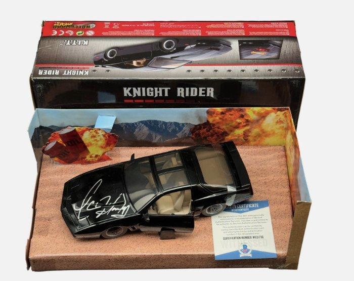 Knight Rider - 1:24 Scale Model Car - Signed by David, Verzamelen, Film en Tv