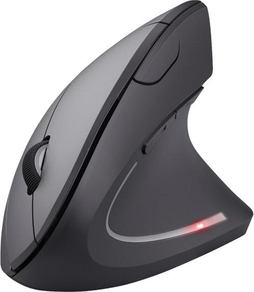 Draadloze Muis - Ergonomisch - Zwart Trust Verto, Computers en Software, Toetsenborden, Nieuw, Verzenden