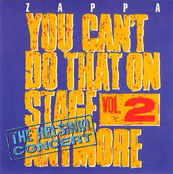 cd - Zappa - You Cant Do That On Stage Anymore Vol. 2 -..., Cd's en Dvd's, Cd's | Overige Cd's, Zo goed als nieuw, Verzenden