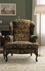 Fauteuil - Hout, Textiel - Oorfauteuil