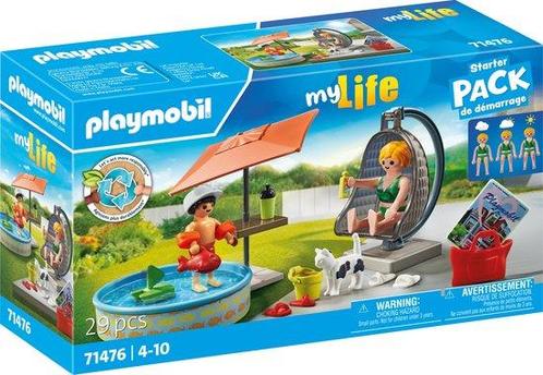PLAYMOBIL Starter Pack Spetterplezier in huis - 71476, Kinderen en Baby's, Speelgoed | Actiefiguren, Zo goed als nieuw, Ophalen of Verzenden