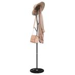 vidaXL Kapstok 177 cm gepoedercoat ijzer zwart, Huis en Inrichting, Woonaccessoires | Kapstokken, Verzenden, Nieuw