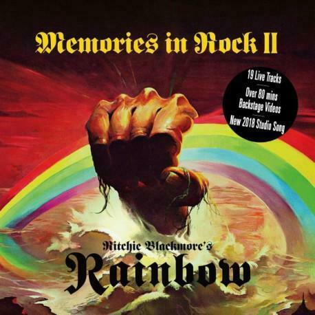 Ritchie Blackmore's Rainbow – Memories In Rock II (2CD/DVD), Cd's en Dvd's, Cd's | Rock, Nieuw in verpakking, Poprock, Verzenden