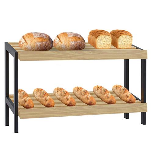 GGM Gastro | Broodstelling - 900mm - met 2 planken | BRIN295, Zakelijke goederen, Horeca | Meubilair en Inrichting, Verzenden