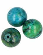 Losse Kraal van Chrysokolla - Bijgekleurd (10 mm), Hobby en Vrije tijd, Kralen en Sieraden maken, Nieuw, Verzenden
