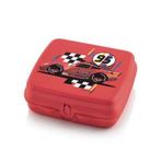 Tupperware Eco Sandwichdoos Cars, Huis en Inrichting, Keuken | Tupperware, Ophalen of Verzenden, Nieuw, Rood