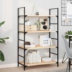 vidaXL Wandschap zwevend 80x40x2 cm onbehandeld massief, Huis en Inrichting, Woonaccessoires | Wandplanken en Boekenplanken, Verzenden