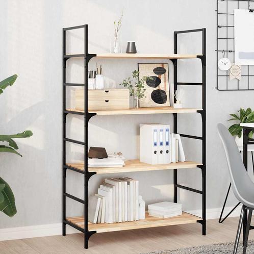 vidaXL Wandschap zwevend 80x40x2 cm onbehandeld massief, Huis en Inrichting, Woonaccessoires | Wandplanken en Boekenplanken, Nieuw