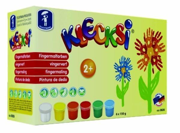 KLECKSi basic maxi - 6x 150 gram (Knutselpakketten), Kinderen en Baby's, Speelgoed | Educatief en Creatief, Knutselen, Nieuw, Verzenden