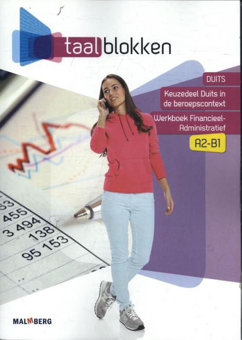 Taalblokken Duits Finenceel Administratief A2  9789402032192, Boeken, Economie, Management en Marketing, Zo goed als nieuw, Verzenden