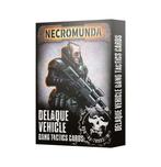 Necromunda Delaque  Vehicle Gang Tactics Cards (Warhammer, Hobby en Vrije tijd, Nieuw, Ophalen of Verzenden