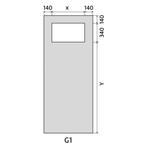 Skantrae binnendeur SKB 280 G1 83x201,5, Doe-het-zelf en Verbouw, Deuren en Horren, Ophalen of Verzenden, Zo goed als nieuw