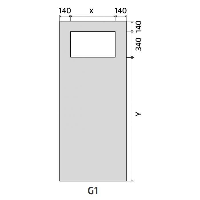 Skantrae binnendeur SKB 280 G1 83x201,5, Doe-het-zelf en Verbouw, Deuren en Horren, Zo goed als nieuw, Ophalen of Verzenden