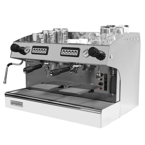 GGM Gastro | Zeefhouder / espressomachine - 2 groepen |, Witgoed en Apparatuur, Koffiezetapparaten, Nieuw, Verzenden