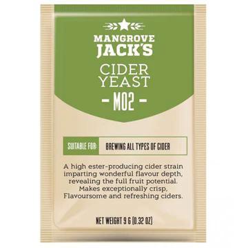 Mangrove Jacks - M02 Cider gist - 9 g (Stoken & Brouwen), Huis en Inrichting, Keuken | Potten en Pannen, Overige typen, Nieuw