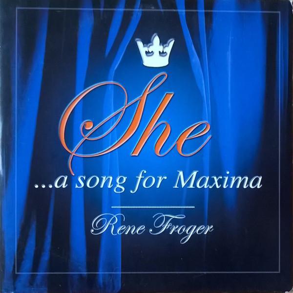 cd single card - Rene Froger - She ...A Song For Maxima, Cd's en Dvd's, Cd Singles, Zo goed als nieuw, Verzenden