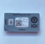 1 pcs Diamant (Natuurlijk) - 0.90 ct - Rond - D (kleurloos), Nieuw