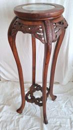 Plantentafel - rozenhout - China - marmeren blad (Zonder