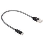 Oplader en Data USB Kabel voor iPhone 14 - 20cm Zwart, Nieuw, Dock of Kabel, Touch, Verzenden
