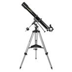 Omegon Telescope AC 90/1000 EQ-2, Audio, Tv en Foto, Optische apparatuur | Telescopen, Lenzentelescoop (refractor), 80 tot 200 mm