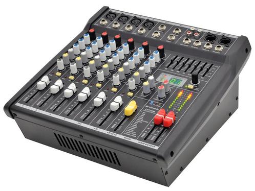 Citronic CSP-408 Stage Mixer Met Versterker 400W, Muziek en Instrumenten, Microfoons, Overige typen, Nieuw, Verzenden