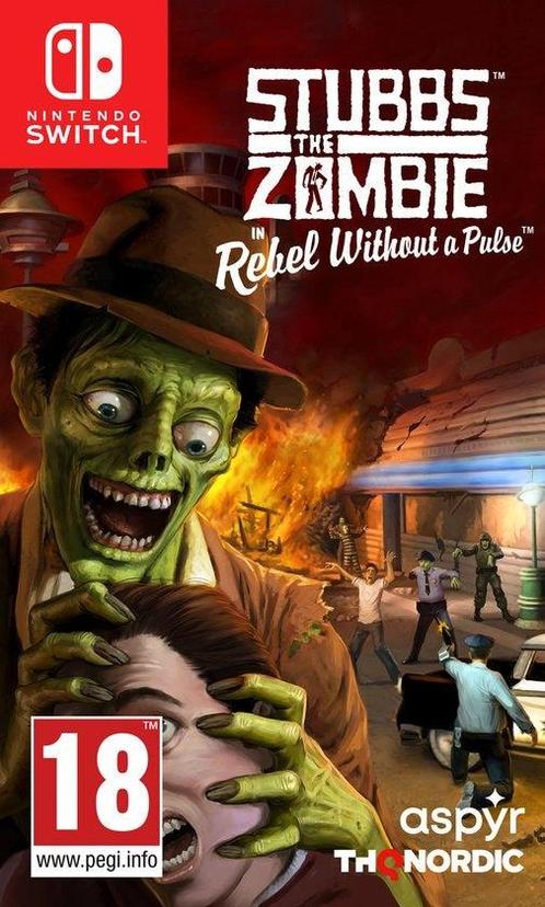 Switch Stubbs the Zombie in Rebel Without a Pulse, Spelcomputers en Games, Games | Nintendo Switch, Zo goed als nieuw, Verzenden
