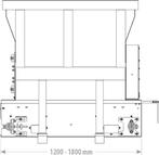 Instrooimachine 1.20- 2.20m, Zakelijke goederen, Verzenden