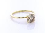 Ring - 14 karaat Geel goud - 1.01ct. tw. Geel Diamant, Nieuw