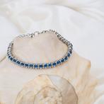 Zonder minimumprijs - Armband Verguld Saffier - Topaas - 18k, Nieuw