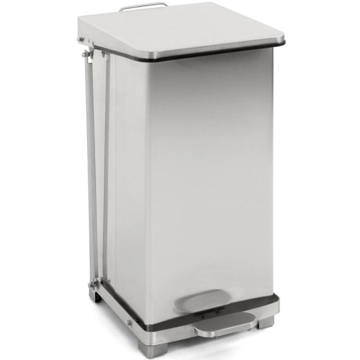 Pedaalemmer | RVS | 45L | Klapdeksel |  HACCP |, Zakelijke goederen, Horeca | Keukenapparatuur, Nieuw in verpakking, Verzenden