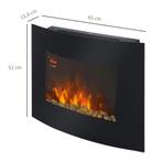 Elektrische Wandhaard 65 X 11,4 X 52cm, Kacheloven Voor Een, Verzenden, Nieuw