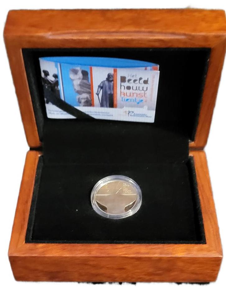 Gouden 10 Euro 2012 Proof Munt: Het Beeldhouw Tientje, Postzegels en Munten, Munten | Nederland, Losse munt, Koningin Beatrix