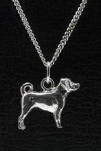 Zilveren Appenzeller sennenhond ketting hanger - groot, Sieraden, Tassen en Uiterlijk, Verzenden, Nieuw