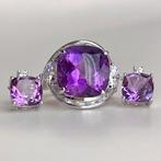 Zonder Minimumprijs - Oorbellen Zilver - 15.00ct. tw., Sieraden, Tassen en Uiterlijk, Oorbellen, Nieuw
