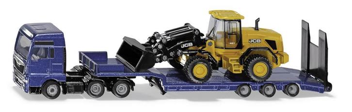 Siku MAN-LKW met JCB op trailer  1:87 (Siku Speelgoed), Kinderen en Baby's, Speelgoed | Overig, Nieuw, Ophalen of Verzenden