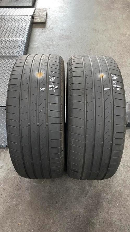 255/55/19 107W Bridgestone Alenza 001 4,5mm profiel 2 stuks, Auto-onderdelen, Banden en Velgen, 19 inch, Erkend duurzaam, Zomerbanden